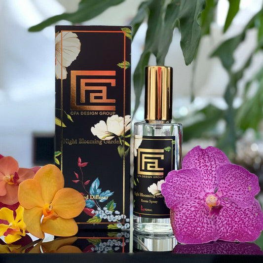 Brume d’ambiance et bougie Night Blooming